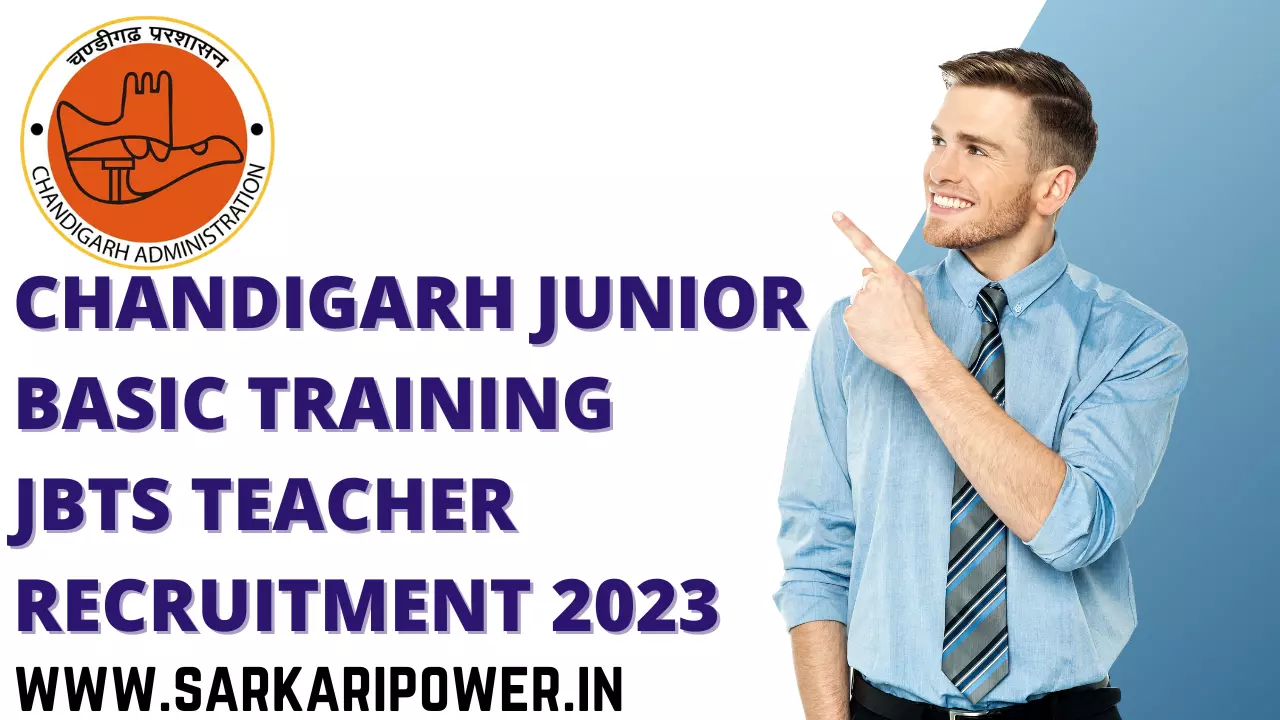 Chandigarh Junior Basic Training JBTs