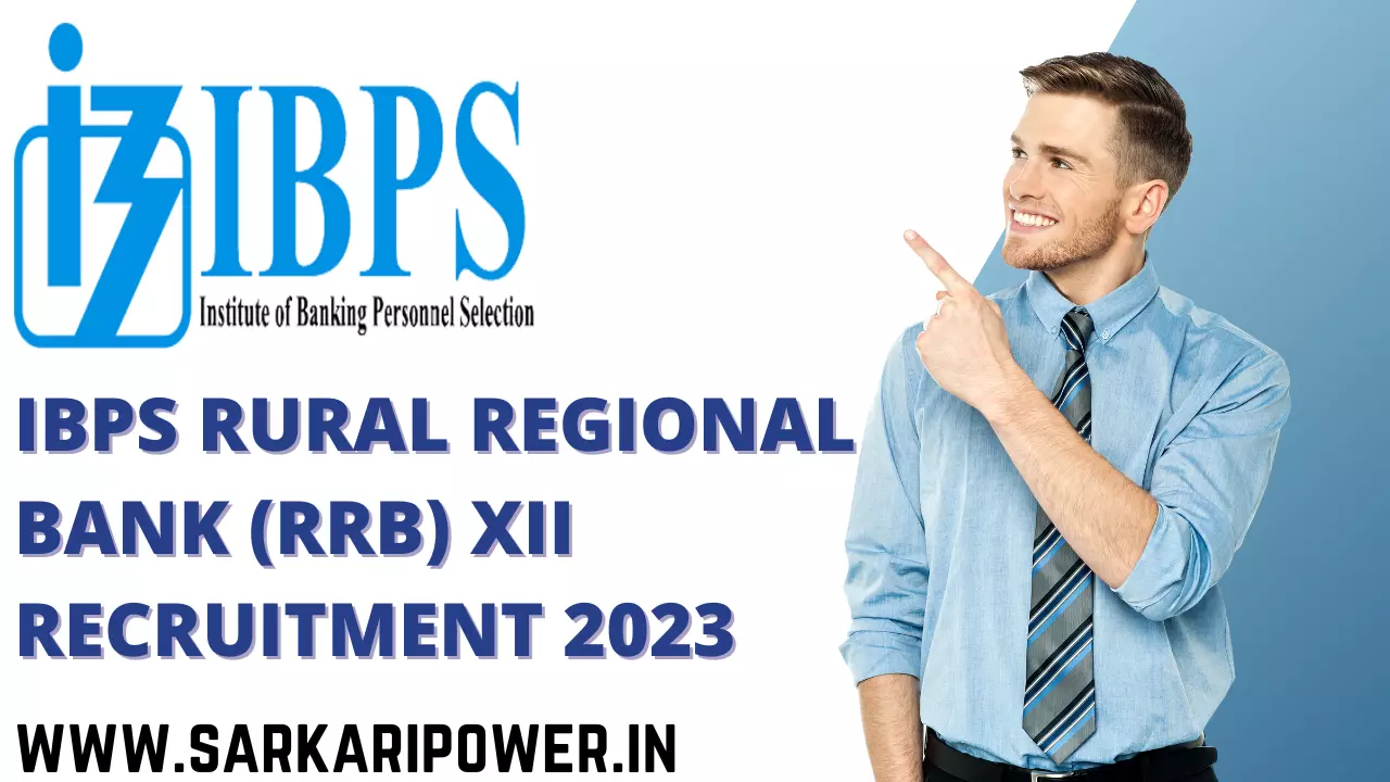 IBPS Rural Regional Bank (RRB) XII Recruitment 2023