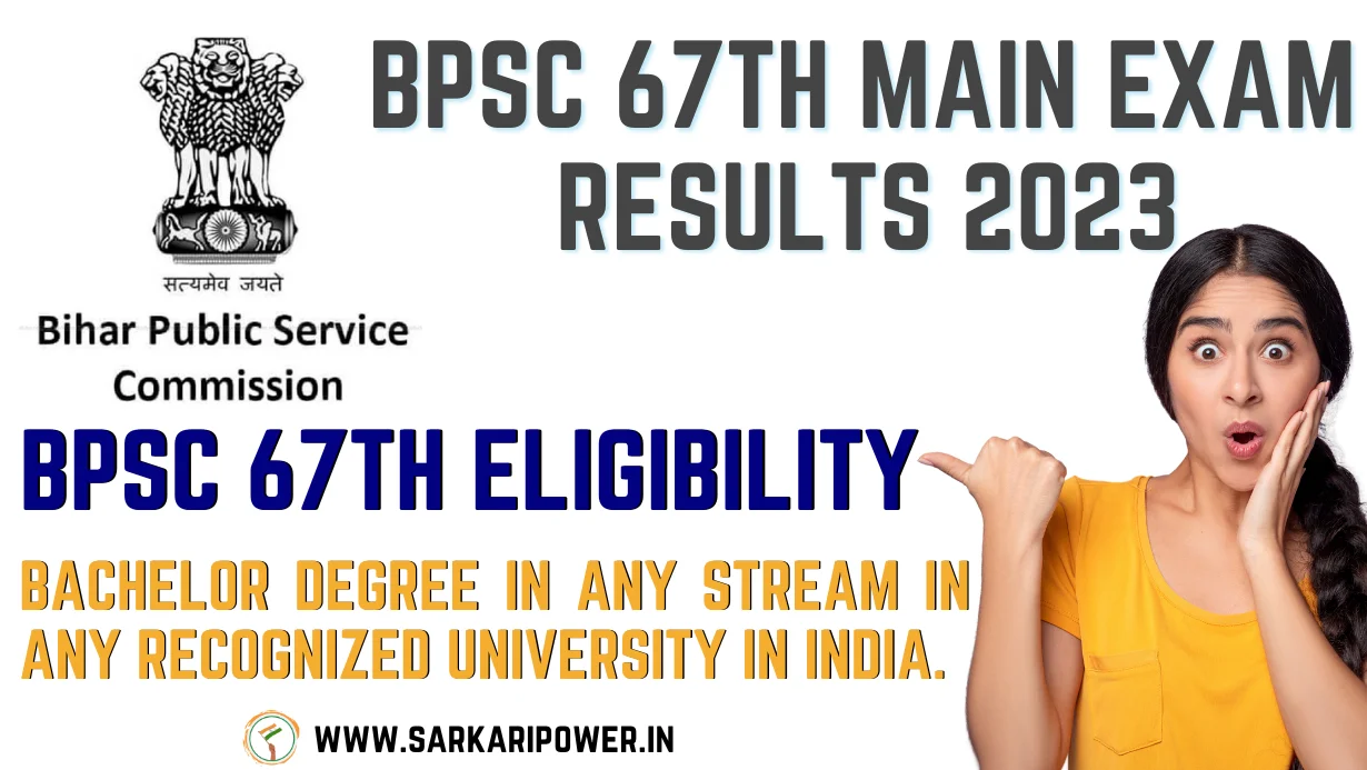 BPSC 67th Main Exam Results