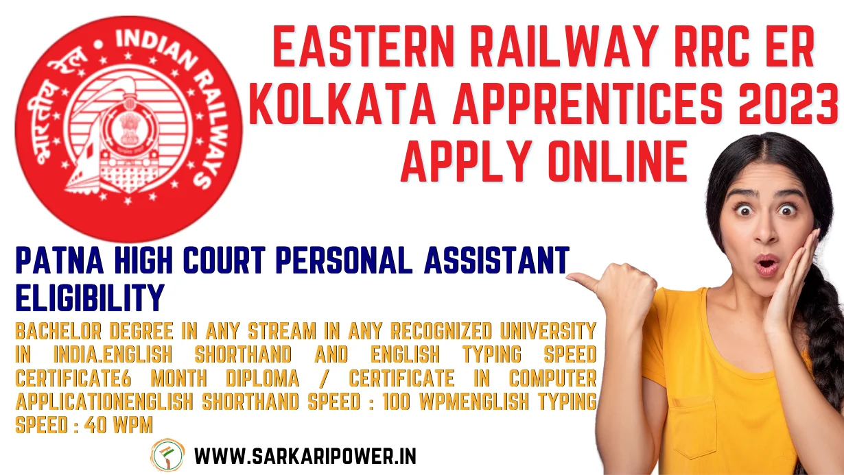 Eastern Railway RRC ER Kolkata Apprentices 2023 Apply Online