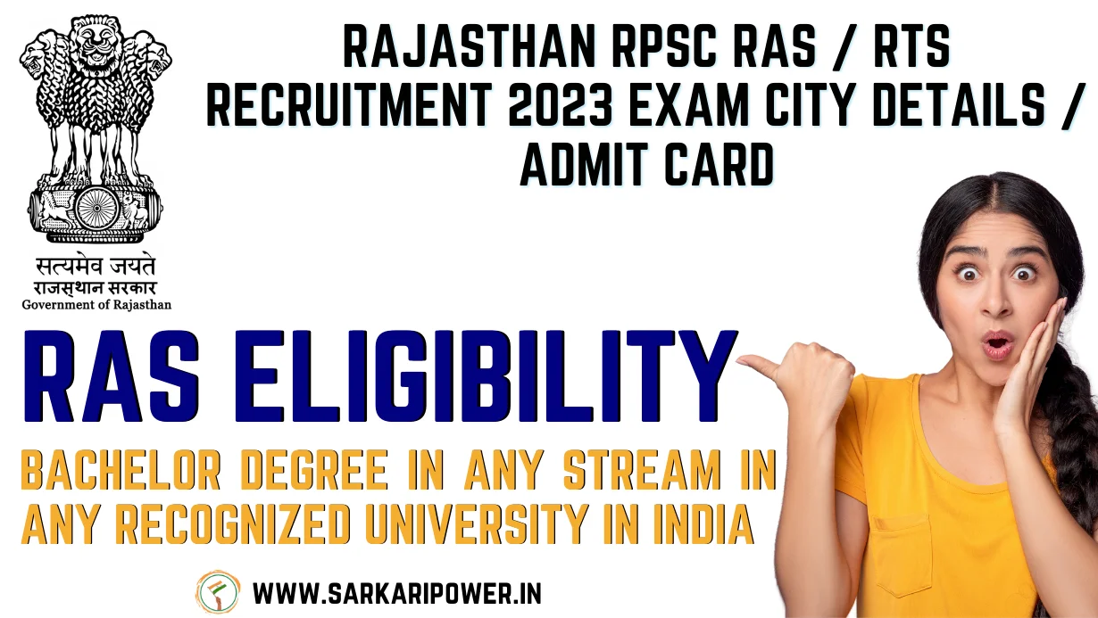 Rajasthan RPSC RAS Notification 2023