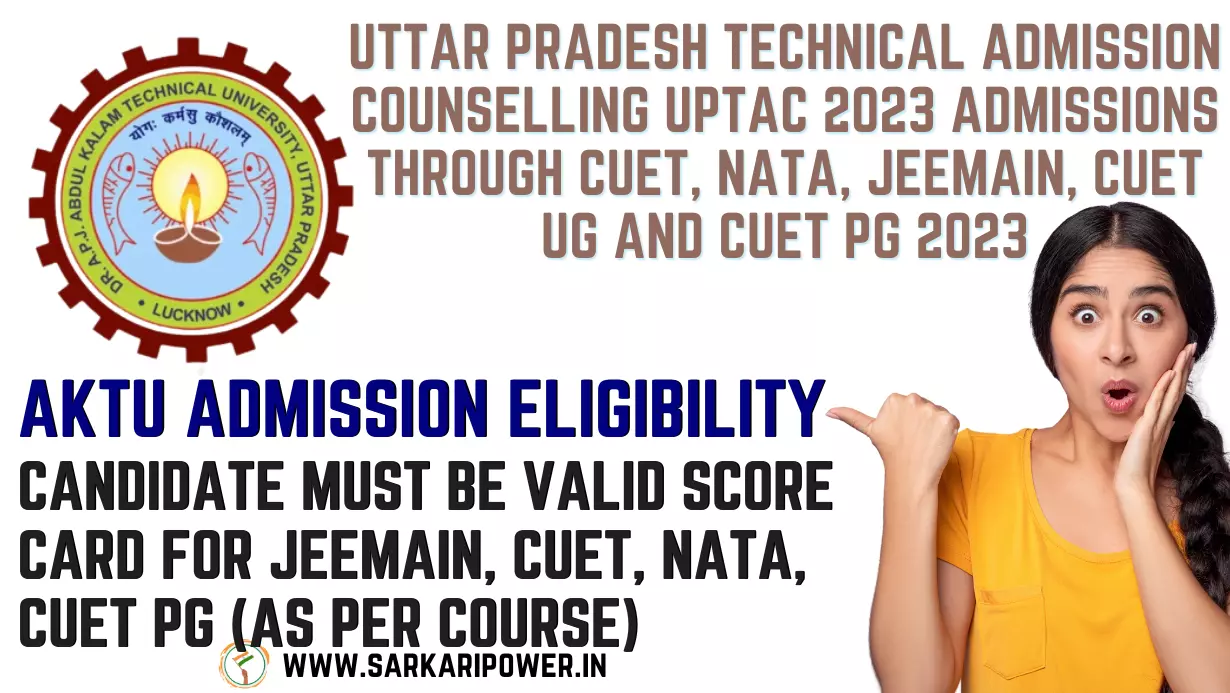 Uttar Pradesh Technical Admission Counselling UPTAC 2023