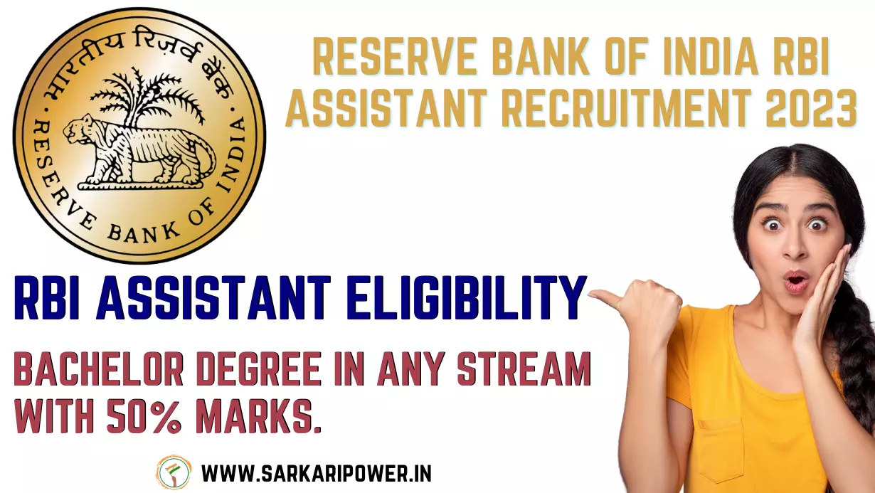 Reserve Bank of India RBI Assistant Recruitment 2023