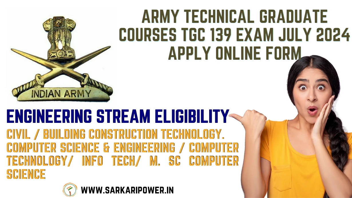 Army Technical Graduate Courses TGC 139 Exam July 2024 Apply Online Form