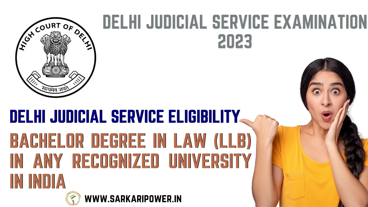 Delhi Judicial Service Examination 2023